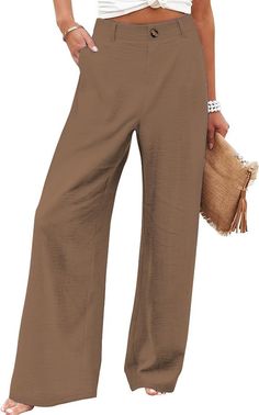 Young Business Casual, Women's Slacks, Work Slacks, Slacks Pants, Slacks For Women, Wide Leg Palazzo Pants, Slack Pants, Womens Business Casual, Business Work