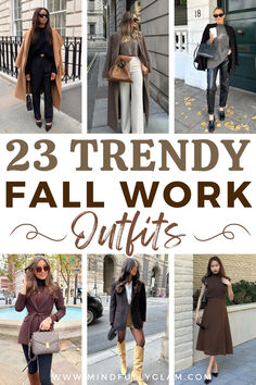 fall work outfits Office Lunch Outfit Winter, 2024 Fall Fashion Business Casual, Fashion Work Outfits Women, Brown And Black Work Outfits, Work Outfits For 20 Somethings, Professional Flannel Outfits, Cute Business Casual Outfits Jeans, How To Style Business Casual, Cute Fall Outfits Business Casual