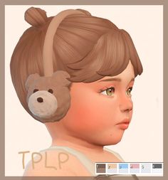 Bear Earmuffs, Sims 4 Infant, Sims 4 Cheats, Sims 4 Family, Pelo Sims, Free Sims 4, Sims 4 Expansions