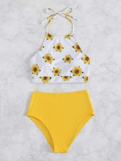 Teenage Swimwear, Boho Bra, Swimwear Aesthetic, Bathing Suit Outfits, Sarcastic Clothing, Chubby Fashion, High Waisted Bathing Suits, Stylish Summer Outfits