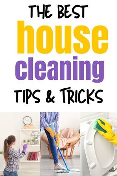 the best house cleaning tips and tricks to keep your home clean this winter, including toilet cleaners