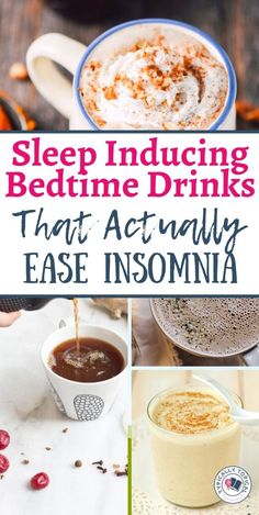 Bedtime Drinks For Sleep, Drinks For Sleep, Food For Sleep, Healthy Bedtime Snacks, Sleep Drink, Moon Milk, Sleep Tea, Delicious Smoothies, Racing Thoughts