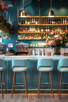 Explore stylish coffee and wine bar ideas that combine modern elegance with inviting comfort in this pin, showcasing interior design inspirations using one creative image.