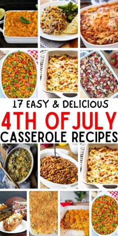 the fourth of july casserole recipes