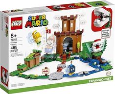 the lego super mario adventure set is in its original box and it's ready to be opened