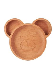 Wood Life Project Wooden Bear Plate Weston Table Kids Plate, Vegan Store, Kids Plates, Wooden Bear, Eco Friendly Baby, Cardboard Packaging, Wooden Plates, Plastic Plates, Christening Gifts