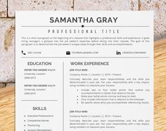 a professional resume is displayed on top of a wooden table next to a brick wall