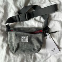 Nwt Herschel Supply Co Fourteen Waist Pack In Grey! Received As A Gift But I Have Too Many Belt Bags Open To Fair Negotiations! Belt Bag Herschel, Belt Bags, Herschel Supply Co, Herschel Supply, Waist Pack, Herschel, Belt Bag, Bag Lady, Grey