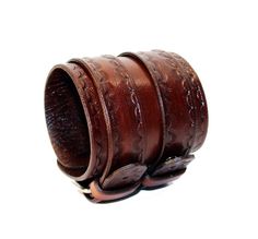 Unique brown leather bracelet! Very comfortable & easy to wear. Size: Wirst size: 6-8.5 inches(16-22cm) Width: 2.55 inch (5 cm) Color: brown. Material: genuine leather(leather is produced in Italy). If you have any questions please write! Adjustable Leather Cuff Bracelet As Gift, Brown Leather Bangle Bracelet As A Gift, Brown Leather Bangle Bracelet Gift, Brown Handmade Cuff Bracelets, Handmade Brown Cuff Bracelets, Vintage Leather Strap Bracelet As Gift, Vintage Brown Leather Bracelet As A Gift, Handmade Brown Leather Bracelet For Gift, Vintage Brown Leather Strap Bracelet As Gift