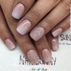 Basic Nails, Nail Salons, Spring Nail Art, Short Acrylic Nails Designs, Bridal Nails, Short Acrylic Nails, Square Nails, Ombre Nails