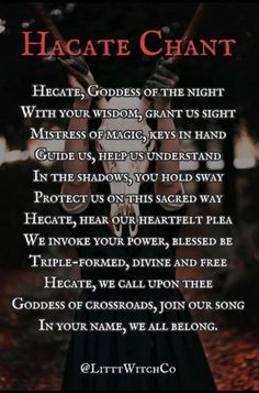 Hecate Wheel Meaning, Hekate Night Ritual, Hekate Associations, Summoning Hecate, How To Connect With Hecate, Hecate Spells Witchcraft