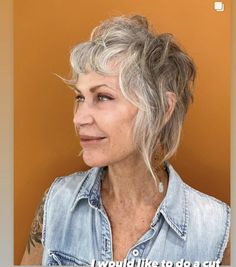 Grey Mullet Hair, Mum Haircut, Wolf Haircuts, Wolf Cuts, Wolf Hair, Beautiful Wolf, Opal Hair, Modern Shag, Hair Cuts For Women