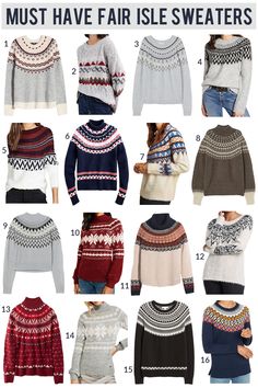 Fair Isle Sweater Women, Fair Isle Sweaters For Women, Fair Isle Sweater Outfit, Winter Scarf Fashion, Cozy Winter Fashion, Petite Fashion Tips, Sweater Trends