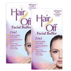 Buy Hair Off Facial Buffer - All-Natural, Pain & Chemical Free Hair Removal at Walmart.com Waxing Vs Shaving, Natural Hair Removal Remedies, Healthy Lifestyle Quotes, Dark Underarms, Tongue Health, Preventative Health, Unwanted Hair Removal, Hair Food, How To Exfoliate Skin