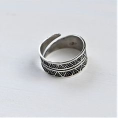 Sterling Silver Viking Ring Stamped Replica From Truso Poland | Etsy Poland Symbolic Adjustable Engraved Open Ring, Symbolic Adjustable Midi Rings, Symbolic Adjustable Open Midi Rings, Adjustable Symbolic Open Midi Rings, Adjustable Stackable Open Engraved Ring, Handmade Adjustable Engraved Ring For Promise, Adjustable Sterling Silver Promise Ring, Adjustable Silver Promise Rings, Handmade Engraved Adjustable Open Ring