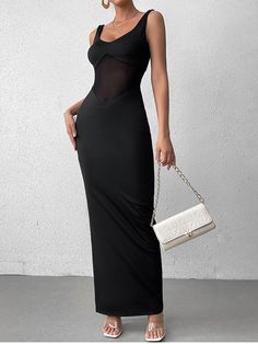 Shop Mesh Patchwork Backless See Through Bodycon Dress now at Partheafashion. You can also choose more fashion style. Natural Fresh Makeup, Fresh Makeup Look, Fresh Makeup, Bodycon Maxi Dress, Perfect Curves, Clean Body, Bodycon Maxi Dresses, Black Bodycon Dress, Back Design