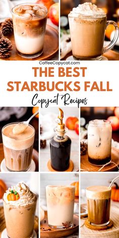 the best starbucks drinks for fall