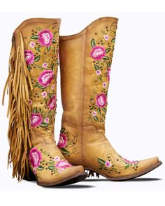 Green Cowboy Boots, Womens Cowgirl Boots, Summer Boots, Floral Studs, Favorite Boots, Girls Boots, Boots For Sale, Cowgirl Boots, Western Boots