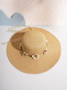 Straw Hat With Flowers Color Beige Style Boho Straw Hat1 piece Composition 100% PaperShips in 4-6 daysJoin our mailing list for a 20% off your first order, sign up on the main page Beach Sun Hat For Kentucky Derby, Kentucky Derby Beach Cap Sun Hat, Hat With Flowers, Flowers Color, Beige Style, Main Page, Mailing List, Style Boho, Straw Hat