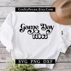 Game Day Letter Print T-shirt For Baseball Season, Baseball Season Game Day Fan Apparel T-shirt, White T-shirt For Baseball Season Game Day, Game Day T-shirt With Lettering For Baseball Season, Baseball Game Day Svg, Minimalist Shirt, Minimalist Shirts