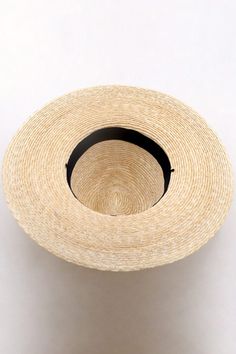 Natural wheat straw structured Inner circumference: 57cm Approx. brim width: 11cm Hat height: 12.5cm Pinched crown Spot clean Adjustable Straw Sun Hat With Structured Crown, Adjustable Structured Crown Straw Hat For Vacation, Woven Straw Panama Hat With Flat Brim, Beige Straw Panama Hat With Curved Brim, Cream Wide Brim Straw Fedora, Straw Panama Hat With Structured Crown For Beach, Straw Panama Hat For Beach With Structured Crown, Structured Crown Straw Panama Hat For Beach, Summer Straw Hat With Structured Crown And Woven Detail