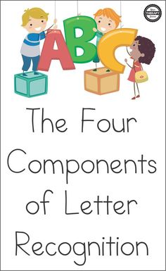 the four components of letter recognition