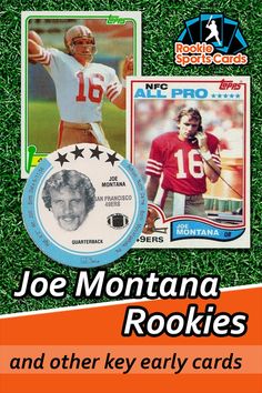 Collectors typically think of one card as the Joe Montana rookie, but there is another obscure card that is sometimes considered a Montana rookie. In this article I’ll discuss the 1981 Topps, the 1981 Holsum Disc, and a few other early Joe Montana cards.

The 1981 Topps Joe Montana Rookie Card, #216, is one of the most recognizable football cards of the 1980s. Joe Montana took the NFL by storm as a high-profile and charismatic quarterback for the San Francisco 49ers dynasty. Heisman Trophy Winners, Afc Championship, Joe Montana, The Rookie, Football Hall Of Fame, Joe Cool, The Joe, Playing Football, Football Cards