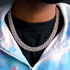 Cuban Link Choker, Hypebeast Outfit, Hip Hop Chains, Urban Jewelry, Miami Cuban Link Chain, Miami Cuban Link, Cuban Link Chain Necklaces, Gold Chains For Men, Rose Gold Chain