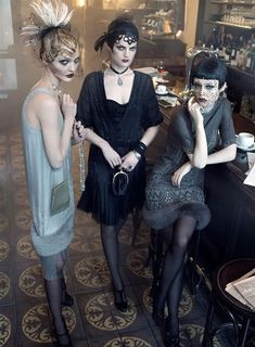 Halloween Kostüm Baby, Chic Halloween Costume, Gatsby Movie, Halloween Chic, Grace Coddington, Agyness Deyn, Sasha Pivovarova, Gemma Ward