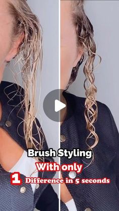 ingecurls on October 16, 2022: "Brush Styling⤵️⁣ ⁣ With styling curly hair, it’s in little things that can make a big difference. ⁣ ⁣ As you see in the video it helps to shake your hair to form clumps, making the hair smoother & more curl definition. ⁣ ⁣ What is your favorite way of styling?⤵️⁣ #hairtips #curlyhair #brushstyling #wavyhair #curlycommunity #hairtransformation #curlyhairroutine #curlyhairproblems #curlygirl #curlyhairdontcare #curlyhairtransformation #naturalcurlyhair". Hair Styles For Wavy Hair Long, How To Refresh Curls, How To Take Care Of Slightly Wavy Hair, How Do You Take Care Of Wavy Hair, Long Hippie Hair, Curl Techniques Naturally Curly, Best Curl Products, Curly Hair Dos, Long Hair Older Women