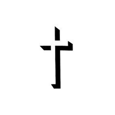 a black and white photo of a cross