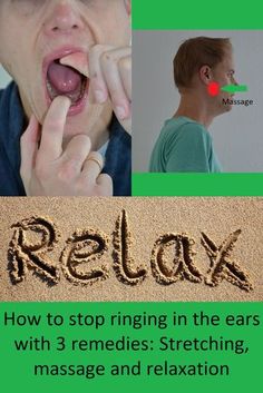 Ringing Ears Remedy, Jaw Muscles, Ear Massage, Best Workout Plan, Neck Exercises, Ear Health, Awareness Campaign, Healthy Beauty, Health Advice