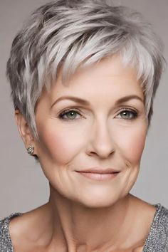 Short Gray Pixie Haircuts Over 50, Grey Pixie Haircut Older Women, Pixie Hairstyles For Older Women Over 60, Short Gray Hairstyles Over 60, Short Salt And Pepper Hair, Short Gray Hair Over 50, Short Hairstyles Older Women, Short Grey Hair Styles, Pixie Cuts For Older Women