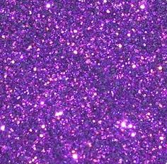 purple glitter with white dots on it