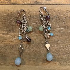 Dangling Earrings Multicolor Never Worn Blue Drop Earrings With Dangling Charms, Pumpkins Crafts, Diy Pumpkins Crafts, Diy Pumpkins, Diy Pumpkin, Earrings Inspiration, Dangling Earrings, Silver Blue, Blue And Silver