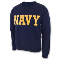 NAVY CORE CREWNECK 4 Go Navy, Navy Crewneck, Navy Man, Mama Style, U S Navy, Sweatshirts And Hoodies, Screen Printing Designs, Navy Gold, Mens Navy