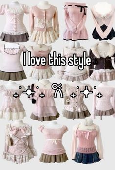 Shoujo Style Clothing, Igari Fashion Style, Himejaki Outfits, Clothing Hacks Fashion Tips And Tricks, Shojo Aesthetic Outfits, Shoujo Outfit Ideas, Shojo Fashion, Girly Pink Outfits, Himekaji Aesthetic