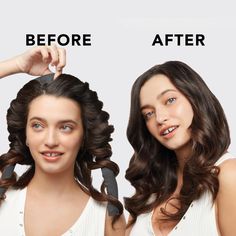 Create effortless waves or curls for a look that's both classic & stunning A better alternative to heat styling for healthier, stronger strands over time Luxurious satin keeps hair frizz-free & smooth Includes two satin scrunchies that gently secure hair in place without crimping or denting Can be worn day or night; soft & comfortable to sleep on. Satin curling rod measures 34 inches long with 1.25 inches in diameter. OEKO-TEX® Certified: This certifies that our satin is safe, sustainable, and e Satin Heatless Curling Set, Heatless Curling Set, Perfect Waves, Heatless Curlers, Curling Rods, Heatless Curling, Heatless Hair Curlers, Frizz Free Hair, Long Lasting Curls