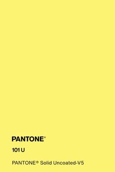 pantone 101u yellow solid uncoated v5