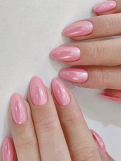 Baby Pink  Collar    Color Nails Embellished   Beauty Tools Kutek Disney, Pink Chrome Nails, Baby Rosa, Dots Nails, Her Nails, Pink Nail, Minimalist Nails, Dream Nails, Chic Nails