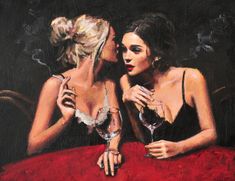 Fabian Perez, Jack Vettriano, Robert Mcginnis, Club Fashion, Gil Elvgren, Boris Vallejo, Frank Frazetta, Fashion Blogger Style