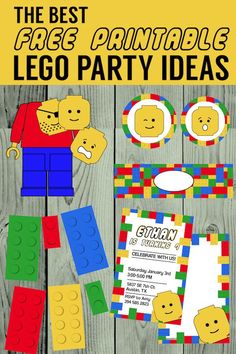 the best lego party ideas for kids and adults to enjoy in their own backyard or play area