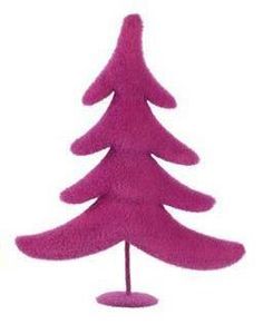 11 Flocked Whimsical Tree: Fuchsia - XT858607 - The Wreath Shop Whimsical Christmas Tree, Whimsical Christmas Decor, Whimsical Tree, Whimsical Christmas Trees, Wreath Making Supplies, Whimsical Christmas, How To Make Wreaths, Deco Mesh, Flocking