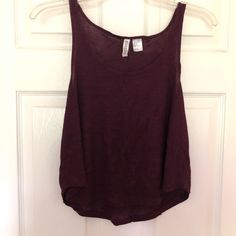 Very Soft! Light Weight Material! Casual Purple Tank Top For Day Out, Casual Purple Scoop Neck Top, Maroon Crop Top, Soft Light, Crop Top, Womens Sizes, Womens Tops, Crop Tops, Tank Tops