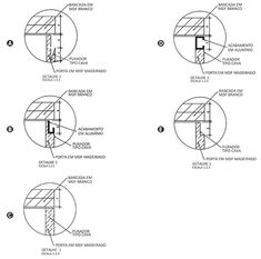 the diagram shows how to draw an object with different angles and directions for each section