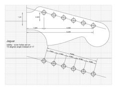 the diagram shows how to make a guitar case