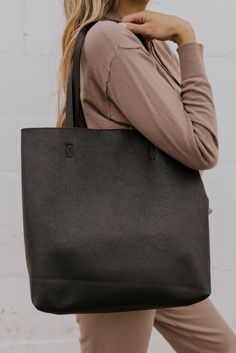 Want this bag for free? Join Club ROOLEE + earn points for free gifts as amazing as this leather bag! Shout out to our ROOLEE Icons! Started from the bottom now you're here. We hope you know how thankful we are for you! We hope that this handbag can be a small token of our love. How to get the free gift: Login to your Club ROOLEE portal Add the free gift coupon code to your cart Add this product to your cart Complete checkout All you have to pay is shipping Enjoy your exclusive Club ROOLEE leath Travel Bags In Textured Recycled Leather, Faux Leather Textured Satchel In Tote Shape, Large Black Satchel For Everyday Use, Faux Leather Textured Satchel Tote, Everyday Brown Textured Leather Bag, Everyday Bags With Recycled Leather And Leather Handles, Everyday Bags With Leather Handles And Recycled Leather, Everyday Recycled Leather Bag With Leather Handles, Everyday Faux Leather Bag With Top Carry Handle