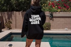 "Gildan 18500 Mockup Black, Back Oversized Sweatshirt Mockup, Gildan Oversized Hoodie Mockup Black Thank you for supporting Desert Mocks Co!  These images is for the black oversized gildan 18500 hoodie - You will receive high resolution digital images free of branding (will not include the \"Your Design Here\" text or watermark) - Model is wearing a size 2xl - You may use these images for personal and commercial use only. No additional license required. - You may not resell, share, or edit this image in any way. HOW IT WORKS: Your files will be available to download once payment is confirmed.   Go to your purchases after you buy, and click on downloads. There you will find your high quality jpg image. Instant download items don't accept returns, exchanges or cancellations. Please contact m Oversized Black Sweatshirt With Branding, Customizable Hoodie For Streetwear, Casual Sweatshirt With Custom Print For Streetwear, Customizable Black Sweatshirt For Streetwear, Customizable Black Cotton Hoodie, Customizable Black Casual Sweatshirt, Customizable Black Sporty Hoodie, Sporty Black Sweatshirt With Custom Print, Customizable Black Hoodie Sweatshirt