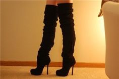 love these boots <3 Kei Visual, Pretty Shoes, Shoe Obsession, Heel Boots, Winter Shoes, Thigh High Boots, High Heel Boots, Over The Knee Boots, Cute Shoes