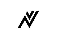 the letter w is made up of black lines and letters that appear to be overlapping